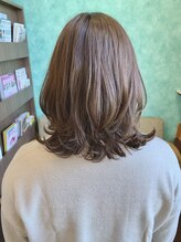 アンブル ヘアデザインアンドヒーリング 喜多町店(Amble hair design&healing) くびれミディ