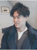 メンズ/ツイスト/パーマ
