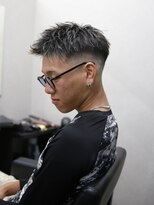 スラッシュ(SLASH)&nbsp;短髪/ツイストスパイラル/スキンフェード/メンズパーマ/姫路