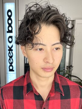 ピークアブー 原宿ハラカド(PEEK-A-BOO) メンズパーマメンズヘアスパイラルメンズカーリー