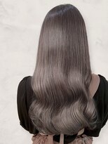 ヘアープロデュース ケー(HairProduceK)&nbsp;うるツヤヘルシースタイルくせ毛風カール前髪うる艶髪モテ髪