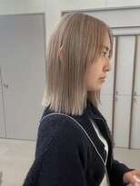 ローレン アオ 栄矢場町店(LOREN AO) 【LOREN AO】ホワイトミルクティー/ブロンドベージュ/ブリーチ