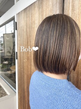 シャポン 圧倒的人気のボブヘア♪