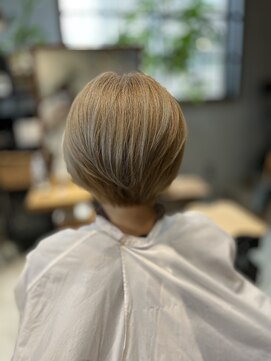 ヘアーサロン ロマ(Hair Salon Loma) ケアブリーチ＆ネオメテオカラー（髪質改善カラー）