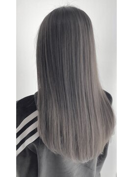 ライリー(riley) rileyダブルカラー×グレージュ【ダブルカラー/岡崎/西尾/安城】