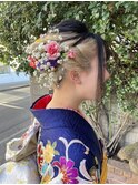 レイヤーカット/ウェットヘア/デザインカラー/夏/北習志野
