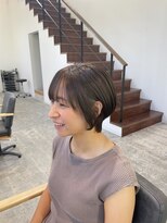 ビーヒアナウ 野々市市役所前店(BE HERE NOW N゜04) ショートボブ