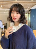 ボブパーマウェーブミディアム