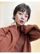 トリッカ 銀座(tricca)&nbsp;ニュアンスパーマ/簡単スタイリング/伸ばしかけヘア