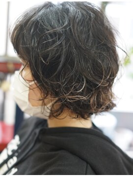 サリバン(Sullivan) ショートとパーマ