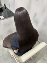 エルフレームバイワンラヴェスト(L'FLAME by one Lovest)&nbsp;髪質改善ストレート+カラー/長野駅前/L'FLAME