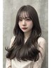 【平日/1日5名様限定】 カット+ケアカラー(白髪染め可）+4stepTr 9000