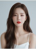 韓国風レイヤー/顔まわり/前髪/ロング/【lana hair 新宿】