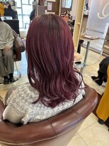 ヘアースペースブルーム ヒーロー 園田店(HAIR SPACE BLOOM hero)&nbsp;バイオレットピンク