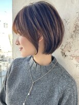 アフロート ルヴア(AFLOAT RUVUA)&nbsp;みねスタイル♪ 似合わせ ショート ボブ 30代 40代 小顔 新宿