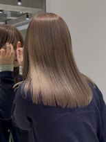 ローエ バイ デコ(Rohe by DECO)&nbsp;-Saki- ブリーチカラー　明るめオリーブベージュ