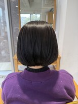 クラリス バイネオ 武蔵小杉(Claris by neo)&nbsp;武蔵小杉美髪外ハネボブブルーブラックイメチェンワイドバング