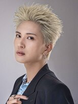 オーシャントーキョーオーバー(OCEAN TOKYO OVER) 韓国ツーブロックアップバングスパイキーフェザーショート