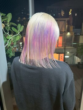 ヌル 神宮前店(Null) オーダーメイド/デザインカラー/ブリーチカラー/明治神宮前/原宿