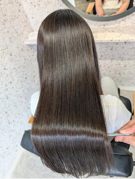 ムード(mood) 縮毛矯正/髪質改善トリートメント/美髪矯正/ブラウンベージュ