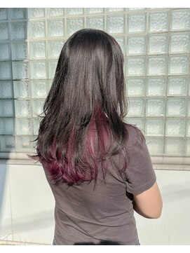 ユウヘアー 師勝店(U Hair) インナーカラー/ロングレイヤー/ブリーチカラー/ダブルカラー