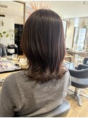 艶感カラー×ミディアムレイヤー