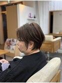 ショートカット丸みショート