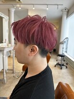 ヘアーサロン リアン 熊谷2号店(hair salon Rien) メンズピンクカラー!