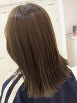 アッシュ 八王子店(Ash)&nbsp;ブリーチ無しミルクティーベージュ/ブリーチ無しカラー