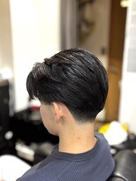 バーバーブロス(BAR BER bro's)&nbsp;浦安/メンズパーマ/刈り上げセンターパート/ニュアンスパーマ