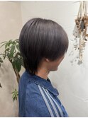 メンズアッシュカラーメンズウェーブヘアメンズパーマ