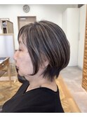 メリハリハイライトで白髪ぼかしカラー！［川越駅］