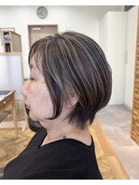 エリーザ 川越駅前店(Elisa)&nbsp;メリハリハイライトで白髪ぼかしカラー！［川越駅］