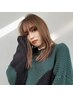 デザインカット+透明感カラー+クレイパックヘッドスパ ¥13,200