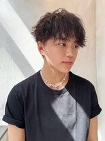 ネーム バイ グロー 大宮(NE:M by GLROW)&nbsp;men's/ツイストスパイラル/リバースセンターパート/大宮/メンズ