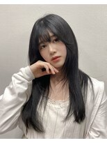ワイエスパーク 代官山店(Y.S.PARK)&nbsp;王道艶髪ロングヘア【艶感カラー/暗髪カラー/レイヤーカット】