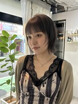リヨン 錦糸町(Lyon)&nbsp;ボブウルフ/グレージュカラー