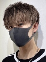 オーシャントーキョー 原宿(OCEAN TOKYO)&nbsp;メンズインナーカラーラウンドマッシュ刈り上げツーブロック