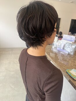 リタ(Rita)の写真/再現性にこだわったスタイルは扱いやすく長持ちすると評判◎貴方に似合うショートが見つかるサロン♪