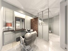 半個室でのゆったりとした施術☆