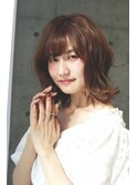 ウルフ風ミディアム【大塚美容室UNiCO 髪質改善イルミナカラー】