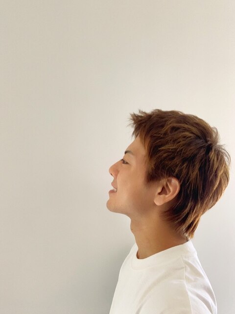 TAKAHIROさん風★ワイルドアップバング！！