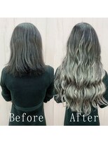 エクステ専門店あるじゃんすー 小倉店&nbsp;ホワイトアッシュ#シールエクステ#ラフウェーブ#イメチェン#小倉