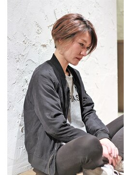 エムズ ヘアーコロラドロック(M's HAIR Colorado Rock) ★Ms hair★ナチュラルショート 束感ヘア 抜け感