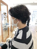 ヘッズ 本八幡店(HEADS)&nbsp;MEN'S HAIR  センターパート　サイドパート　韓国マッシュ