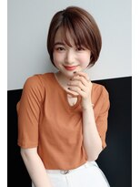 顔型に合わせたショートヘア
