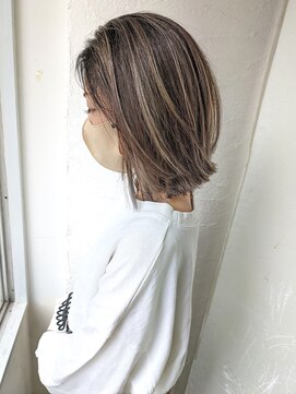 ムーンジェジェ(moon jeje) バレイヤージュそとはね★藤原