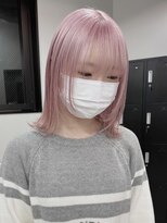 ベレーザシェルト(Beleza scelto)&nbsp;2710パールベージュバイカラーパールミルクウェットスタイルボブ