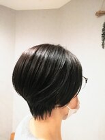 アフィックスヘア 新小岩(affix hair)&nbsp;大人ショート×ダークチェリー