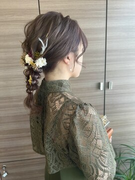 コアフィールドマサコ 北島店 編み下ろしヘア☆